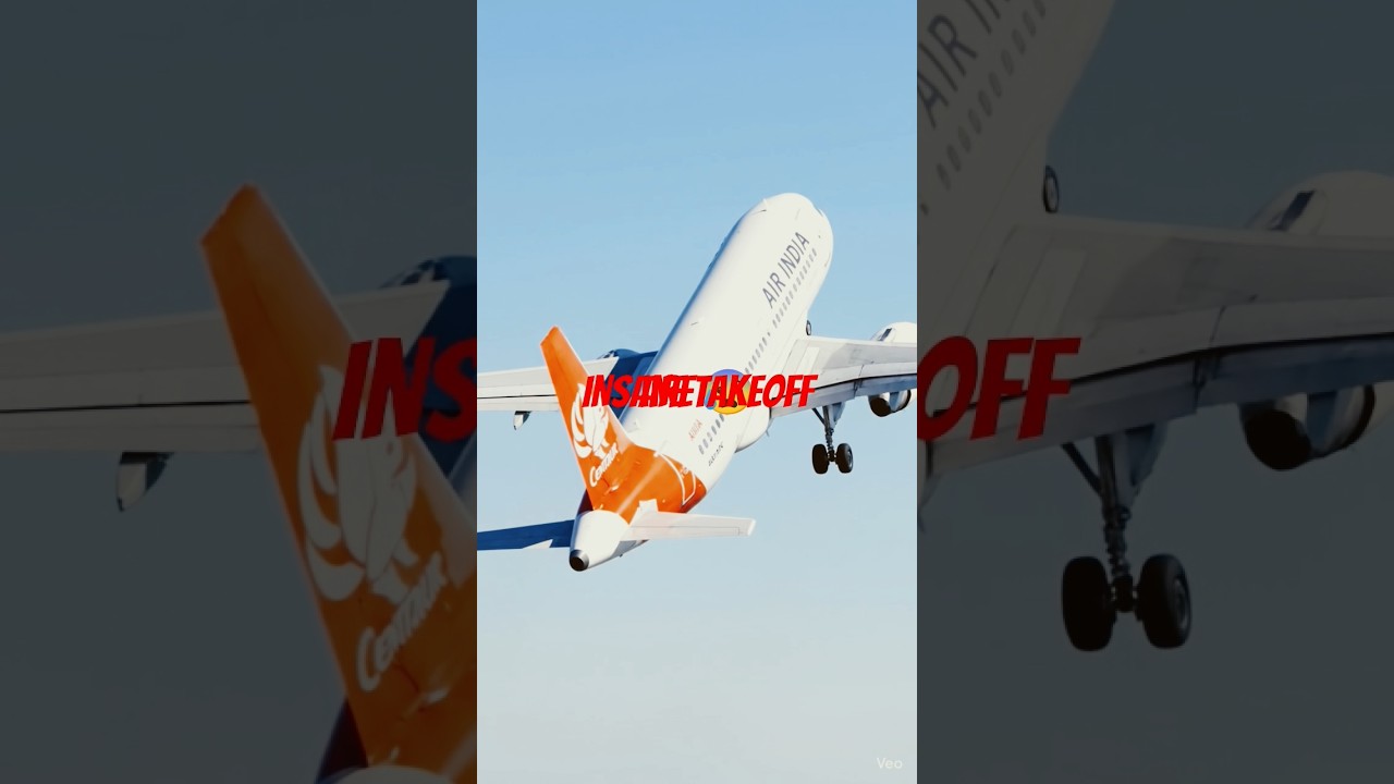 Itna Tez Takeoff — Seconds Me Aasman Me ✈️💨