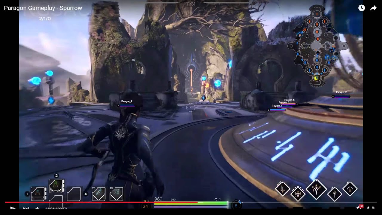 (Paragon) Sparrow Gameplay -- Commentary and Analysis