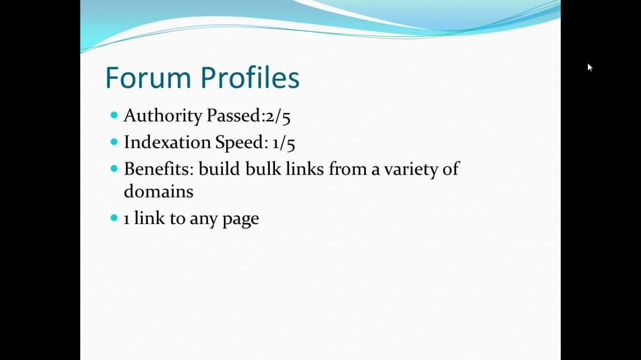 How to Get High Quality Forum Profiles backlinks via Linkvana Service