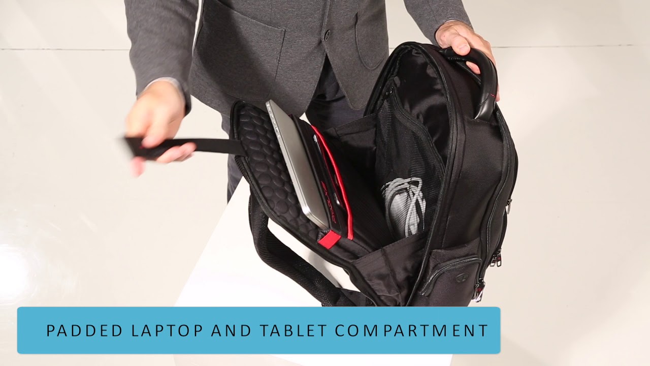 Samsonite - Pro-DLX4 Backpack - YouTube