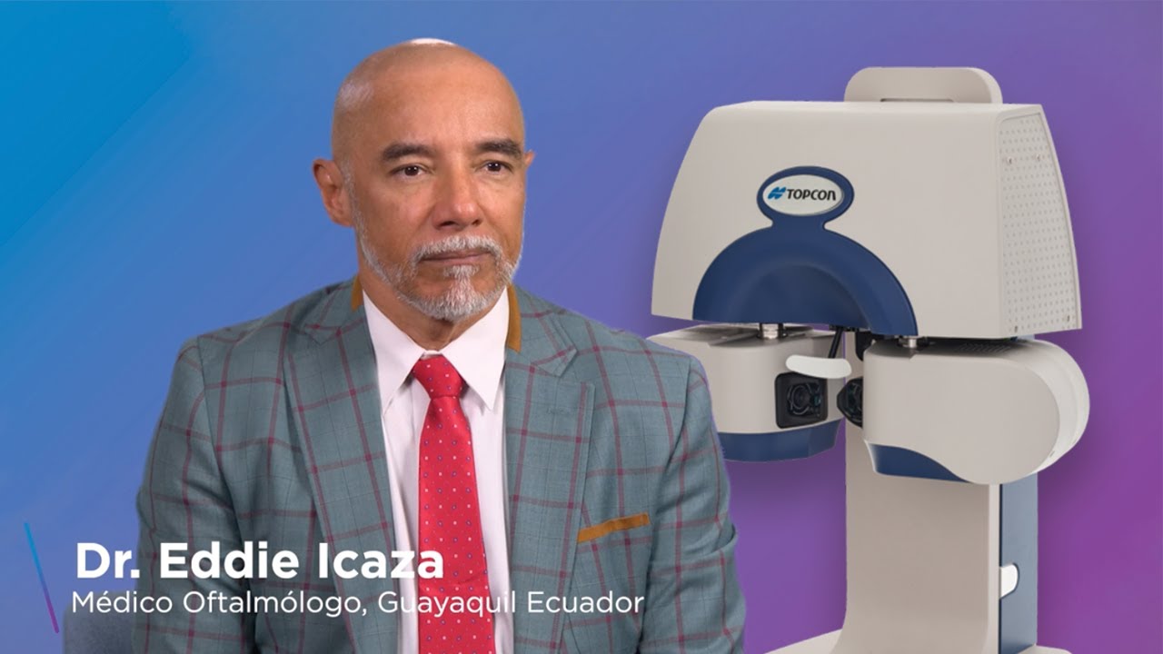 Testimonio del Dr. Eddie Icaza Topcon Chronos Sistema de Refracción