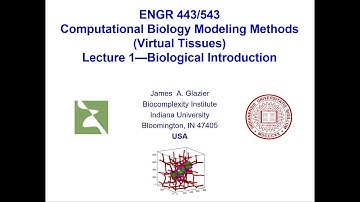 E443/E543 Muticellular Modeling Lecture 1 Intro to CompuCell3D and Virtual Tissues
