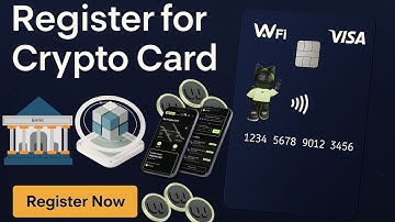 Crypto + Visa = Convenience: Sign Up for the WeFi Visa Card Today