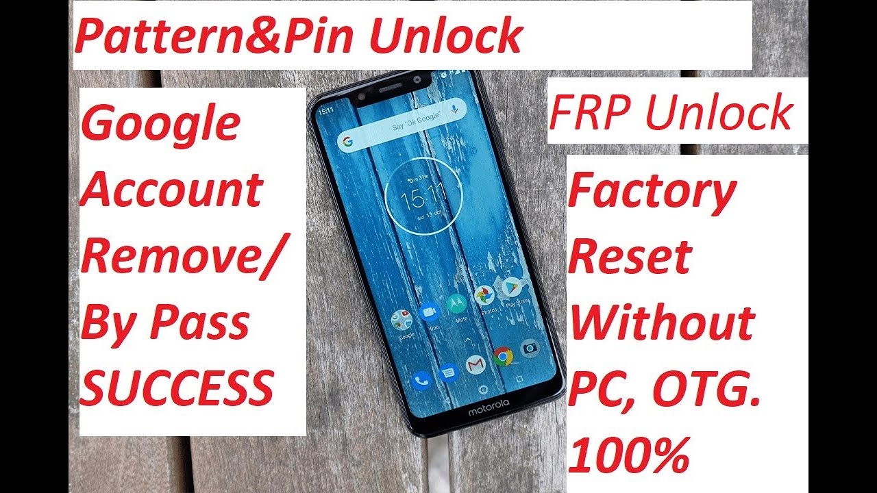 Xiaomi A1 Pattern Unlock