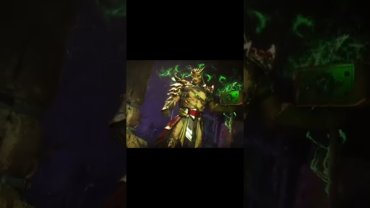 Johnny Cage And Shao Kahn Talk About Ermac - Mk11 Intros