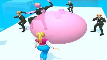 Gum Run 3D Gameplay All Levels iOS, Android Walkthrough Mobile Relaxing Game Update Noob & Pro