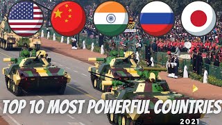 Top 10 most powerful countries in the world 2022