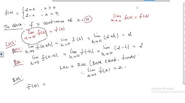 Upsc maths optional | calculus | part 13 | continuity and differentiability