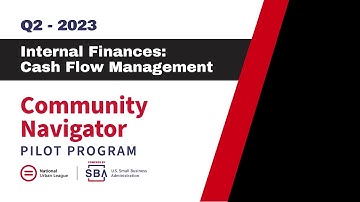 Internal Finances: Cash Flow Management | SBA 2023 Q2