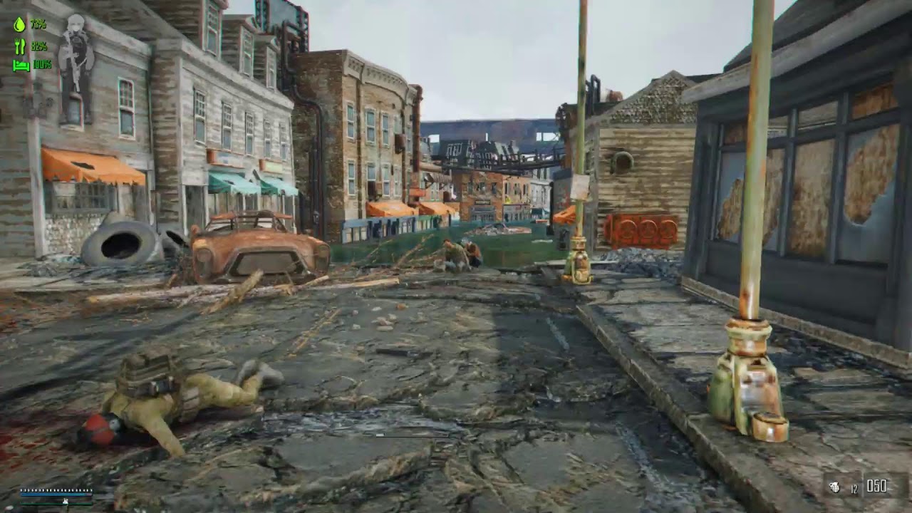Fallout 4 sim settlement 2 atomic rain youtube
