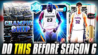 DO THIS RIGHT NOW BEFORE SEASON 6 IN NBA 2K26 MYTEAM! screenshot 1