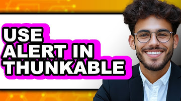 How to Use Alert in Thunkable (Full Guide)