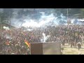 Policía y ejército bolivianos usan gases lacrimogenos contra manifestantes