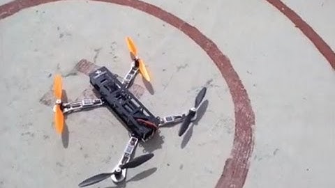 Testing iconic-x fpv & OPENPILOT CC3D LOS flying in some heavy wind!