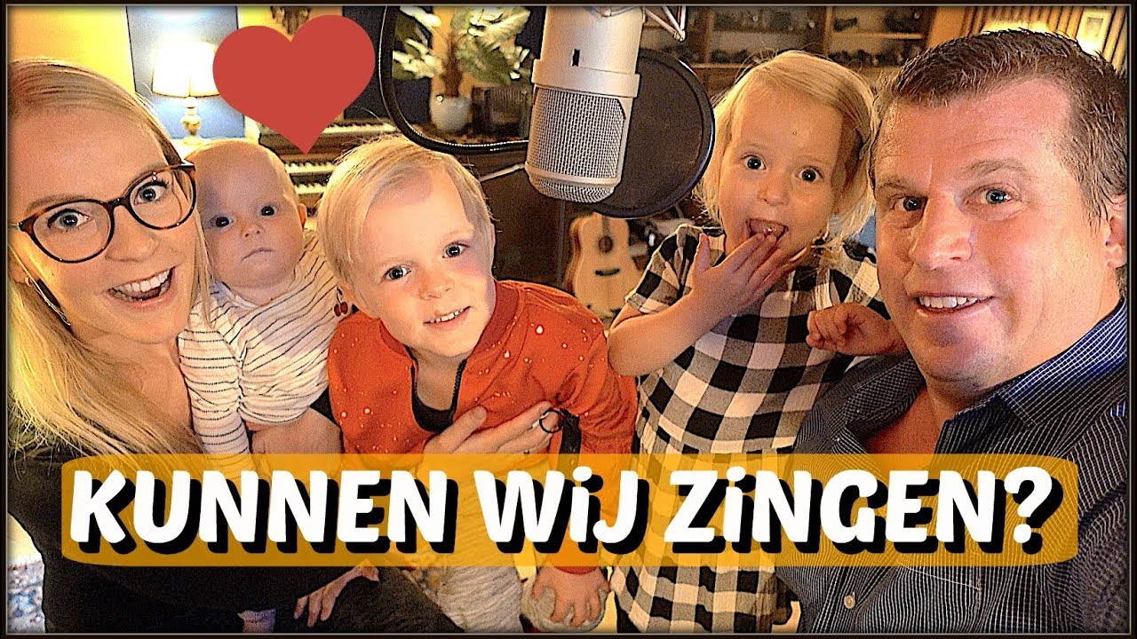 EiGEN SiNGLE OPNEMEN ( in studio!) 🎤😱 | Bellinga Familie Vloggers #1110 families for children