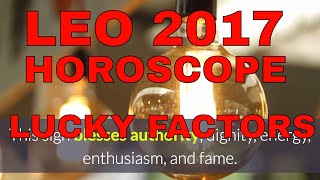 Leo Simha Rashi Lucky Factors And 2017 Horoscope. Leo 2017 Horoscop...