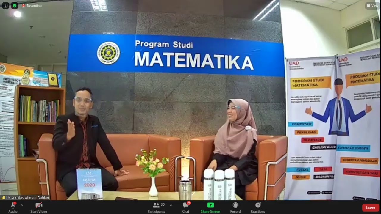 Live Stream Program Studi Matematika UAD - YouTube