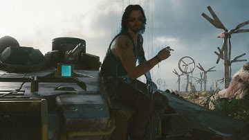 Cyberpunk 2077 - Driving the Basilisk, the Floating Tank