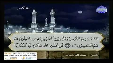 ما تيسر من سورة الزمر عبد الله خياط