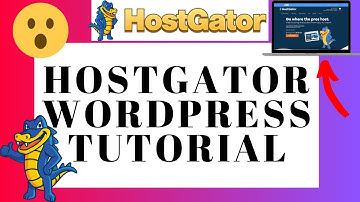 Hostgator WordPress Tutorial For Beginners 2025
