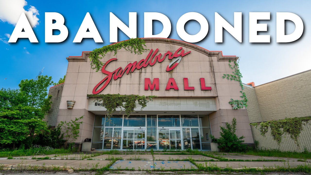 Exploring the REAL Abandoned Backrooms Mall - Sandburg Mall Galesburg, Illinois