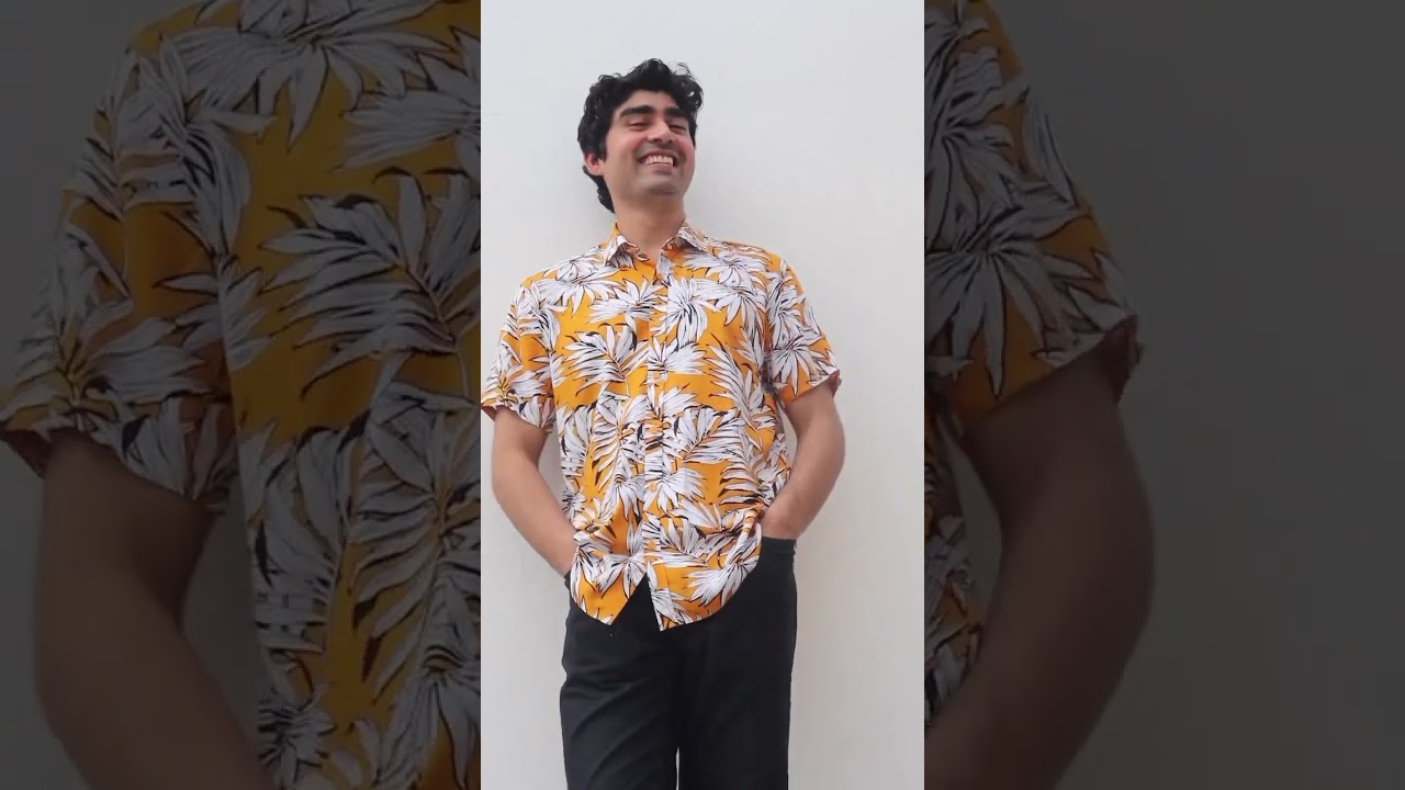 New summer wear half printed shirts 