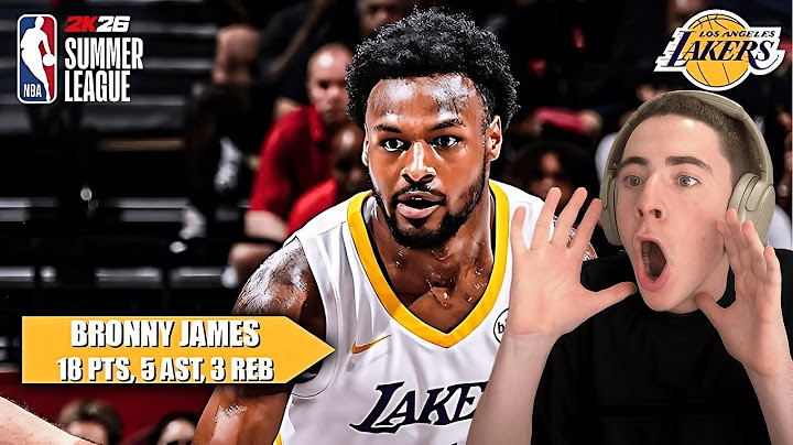 Bdubi Reacts: Bronny James Goes Off vs Celtics! (summer league)