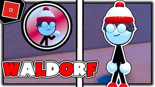 How to get WALDORF BADGE + WALDORF MORPH/SKIN in HENRY STICKMIN 3D RP! - Roblox
