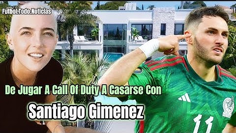 Así Es La ESPOSA De SANTIAGO GIMENEZ El Jugador 🇲🇽 MEXICANO Del FEYENOORD De La EREDIVISIE