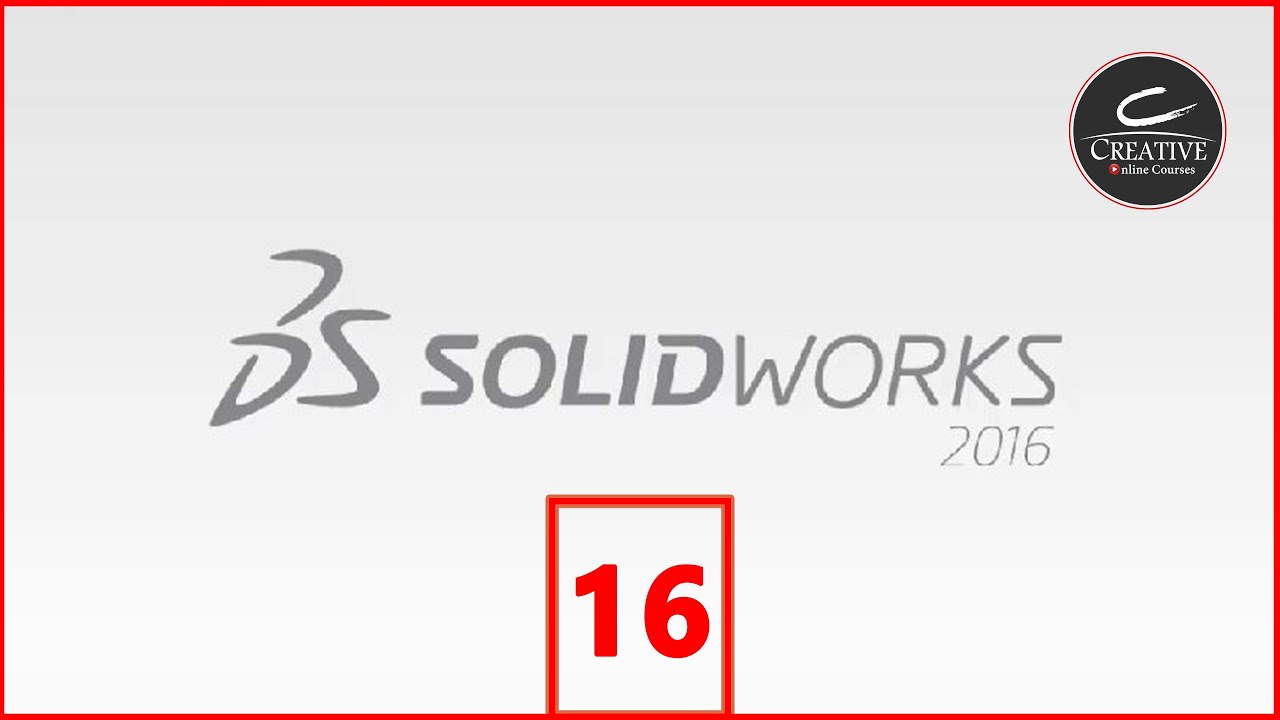 Solid Works | Cross Break | المحاضرة 16