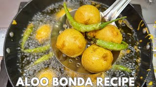 Aloo Bonda Recipe | आलू बोंडा रेसिपी | Batata Vada Recipe | Masala Bonda Recipe | Aloo Vada