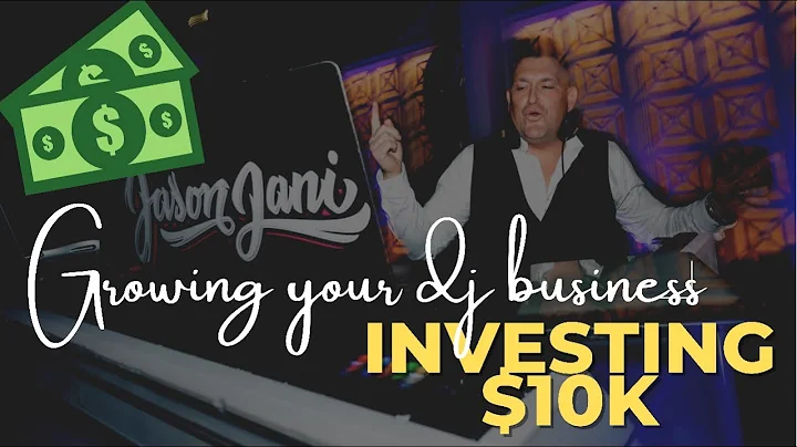 Growing your DJ business, Best way to INVEST $10k ...