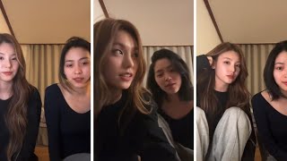 Itzy Yejin And Ryunjin Instagram Live 23.04.18