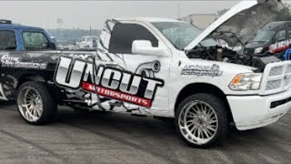 Burnout wars idrive lifted truck show!