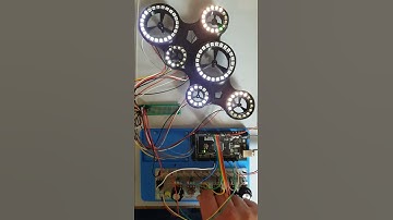 TEST ARDUINO MEGA 2650 CONTROL 6 NEOPIXELS #arduinoproject #arduino #neopixels