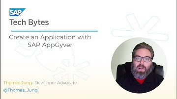 Create an Application with SAP AppGyver