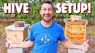Bee Hive DIY! Our Very First Hive Setup And Build!