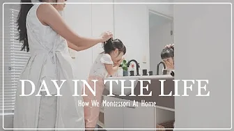 Our Realistic Montessori Morning Routine | a Productive DAY IN THE LIFE of a pregnant Working Mom