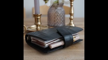 Pocket filofax planner setup