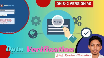 DHIS 2 Data verification Nepal #dhis2 #healthinformationtechnology #healthstatistics #education