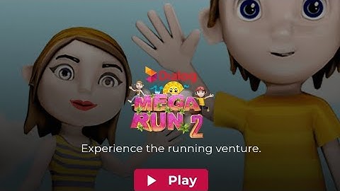 Dialog Mega Run 2 Gameplay