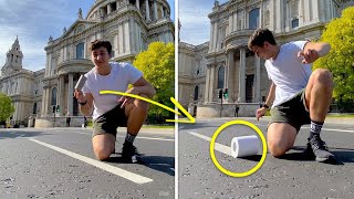 Roll Street Markings Into Toilet Roll!!! | After Effects Tutorial