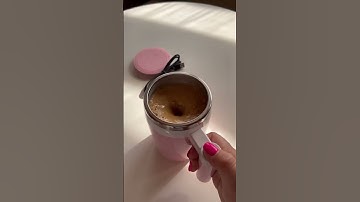 Amazon Kitchen Finds, self stirring coffee mug, nespresso coffee, unique gift ideas #amazongifts