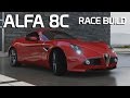 ALFA 8C COMPETIZIONE - Race Build || Forza 6