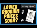 Rhodium Expected To Drop In Overall Price? Will It Have An Impact On Impala Platinum Holdings?