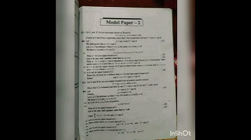 BMTC 133 ...! model test paper with solutions for upcoming exam👈