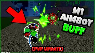 Guns Have Aimbot Now... New Buff Pvp Update Blox Fruits