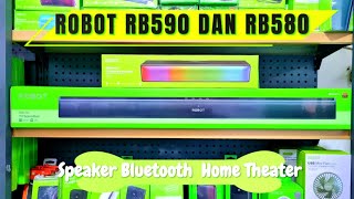 ROBOT RB590 DAN RB580 + AUX Speaker Bluetooth Home Theater PC Laptop