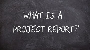 Meaning, Contents of a Project Report
