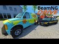 Insane Mystery Machine Police Chase & Escape! - BeamNG Gameplay & Crashes - Cop Escape